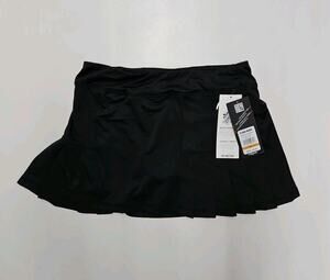 Head Pleated Skort Size Medium Color Black New